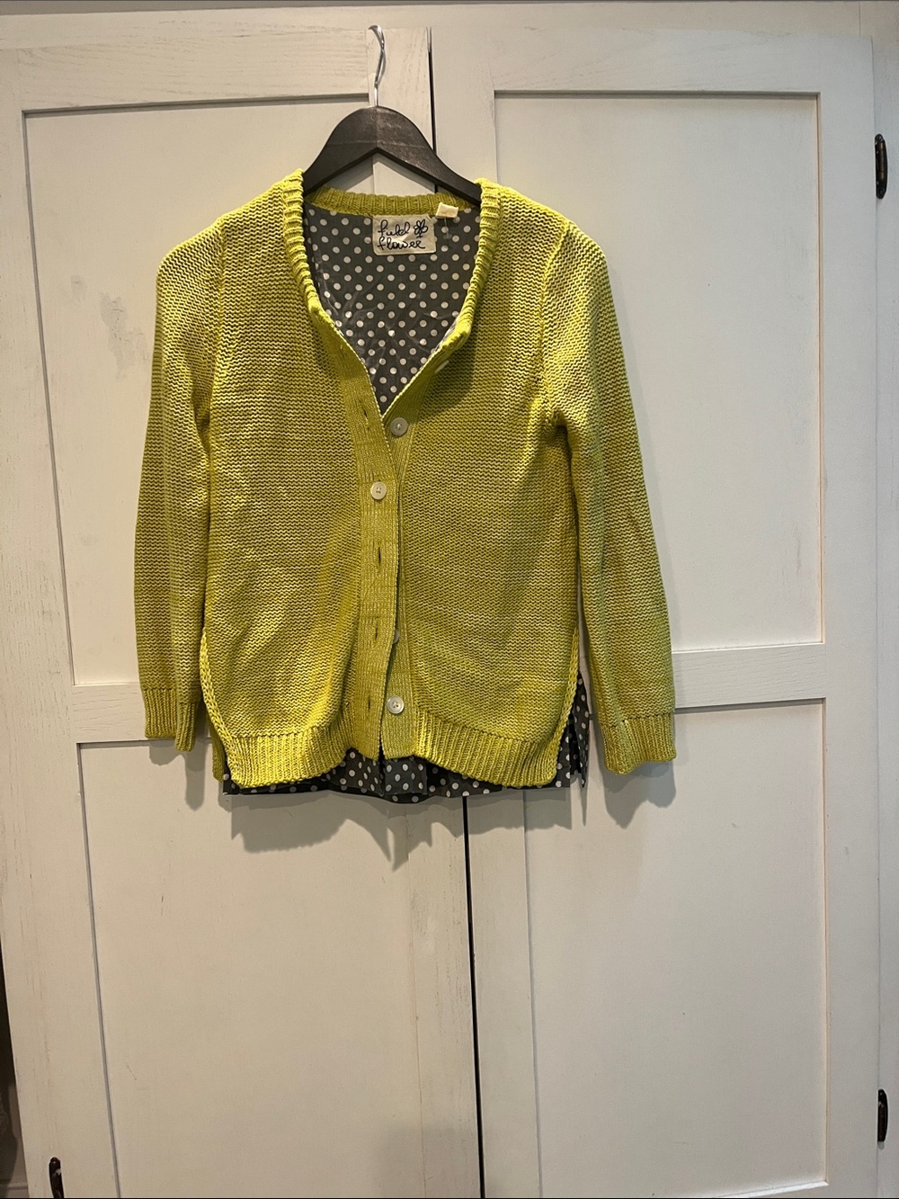 Women’s Field Flower Layered Sweater Cardigan